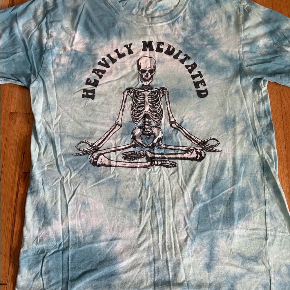 Spiritual Gangster Blue Graphic Tee